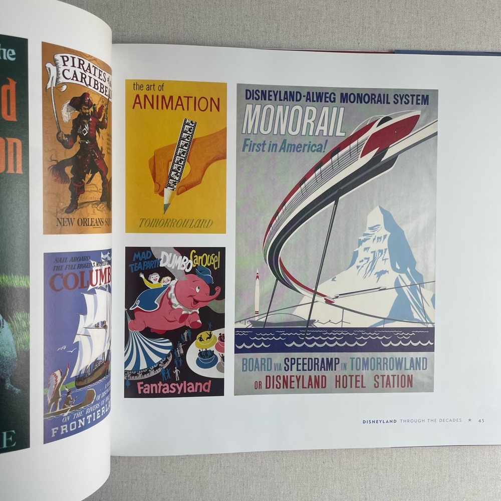 Disneyland Through The Decades: A Photographic Celebration Kurtti Hardcover Book - Picture 9 of 17